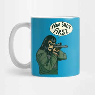 Han Shot First Mug